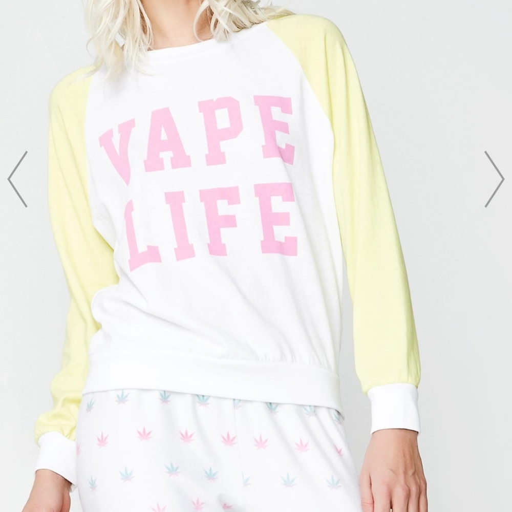 Wildfox x Broad City Vape Life Sweatshirt M